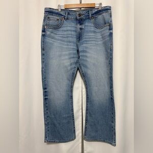 Stylish Light Blue Bootcut Men's Jeans